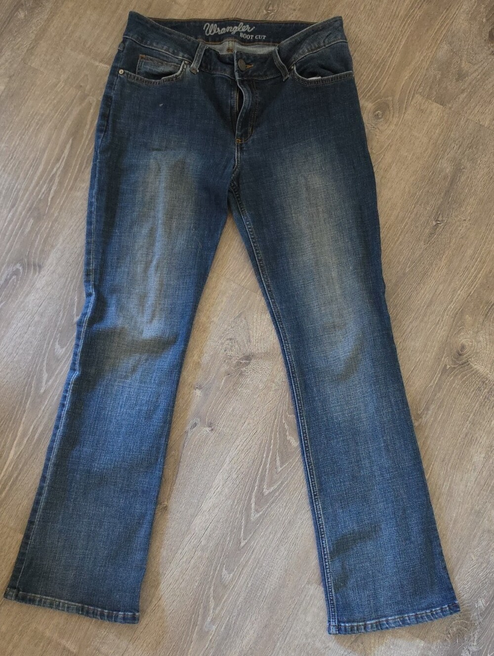 Wrangler Dark Blue Women's Boot Cut Jeans